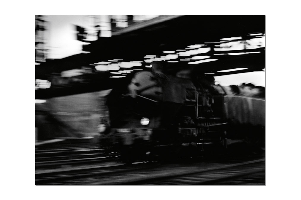 René Groebli (*1927), Eisenbahn / Train  (from the series "Magie der Schiene")