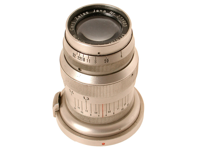 Carl Zeiss Jena 8,5 cm/4 TRIOTAR NICKEL