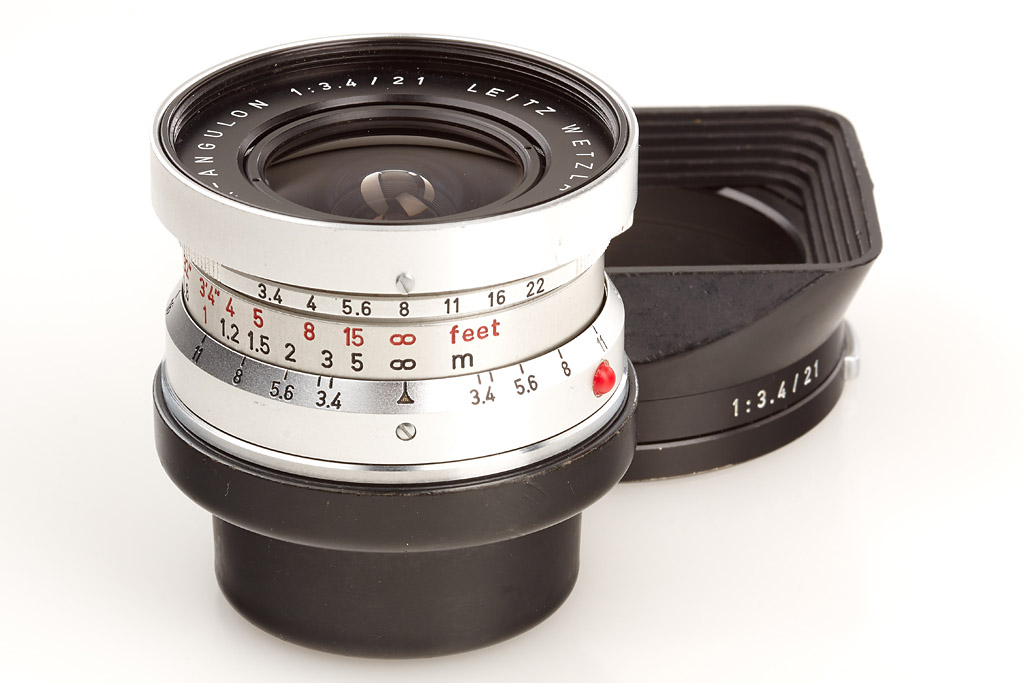 Super-Angulon 3.4/21mm chrome