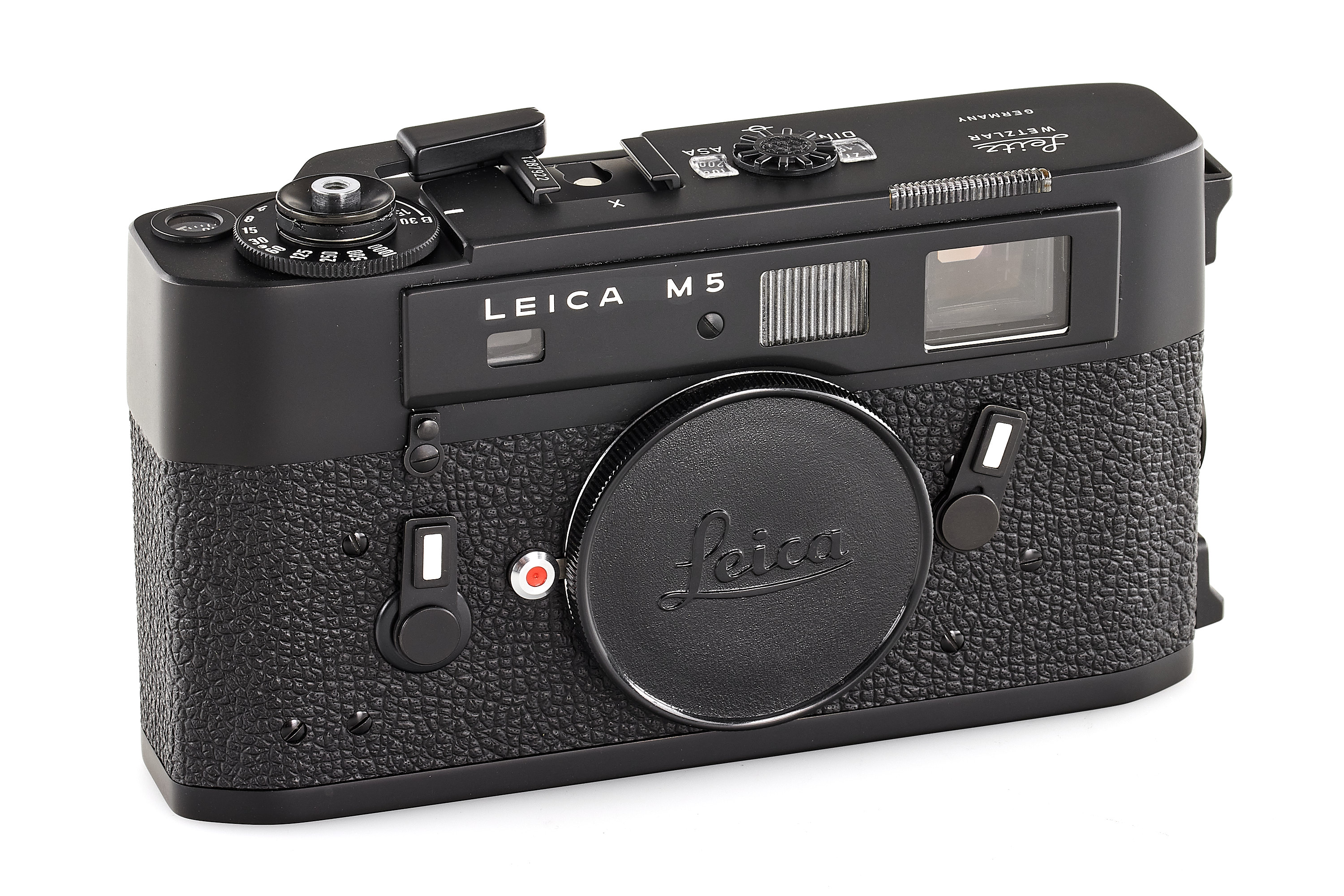 Leica M5 black 2 lugs