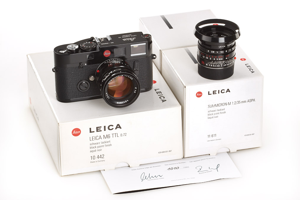 M6 TTL Black Paint Millennium Set