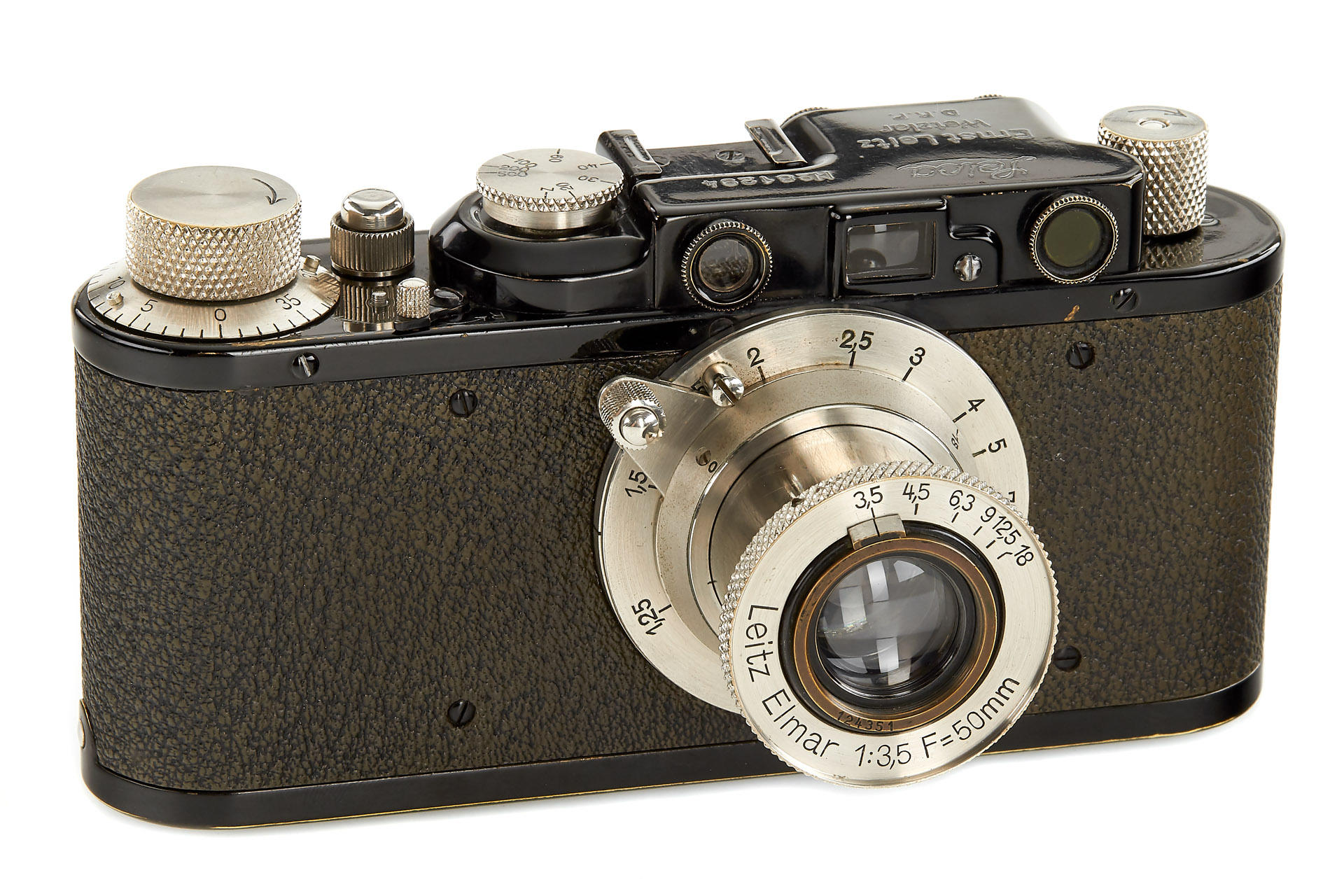 Leica II Mod. D black/nickel