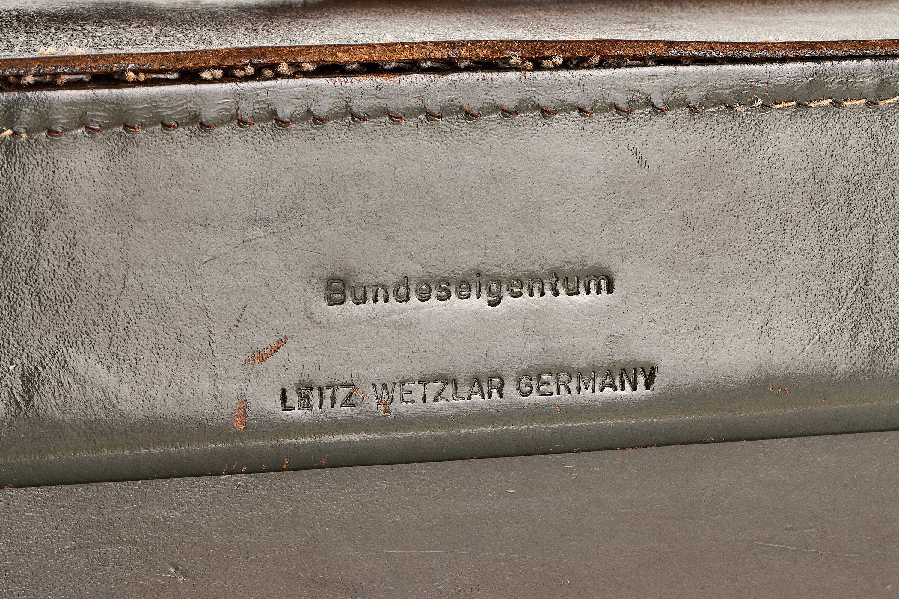 Leica Outfit Case for M3/M1 Olive Bundeseigentum *
