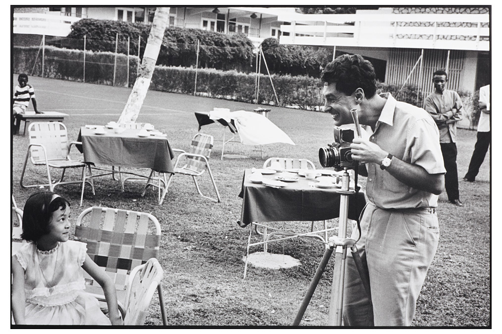 Okky Offerhaus, Elliott Erwitt with horn