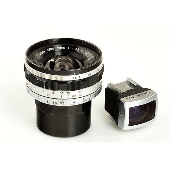 Canon  Lens 3.5/19mm