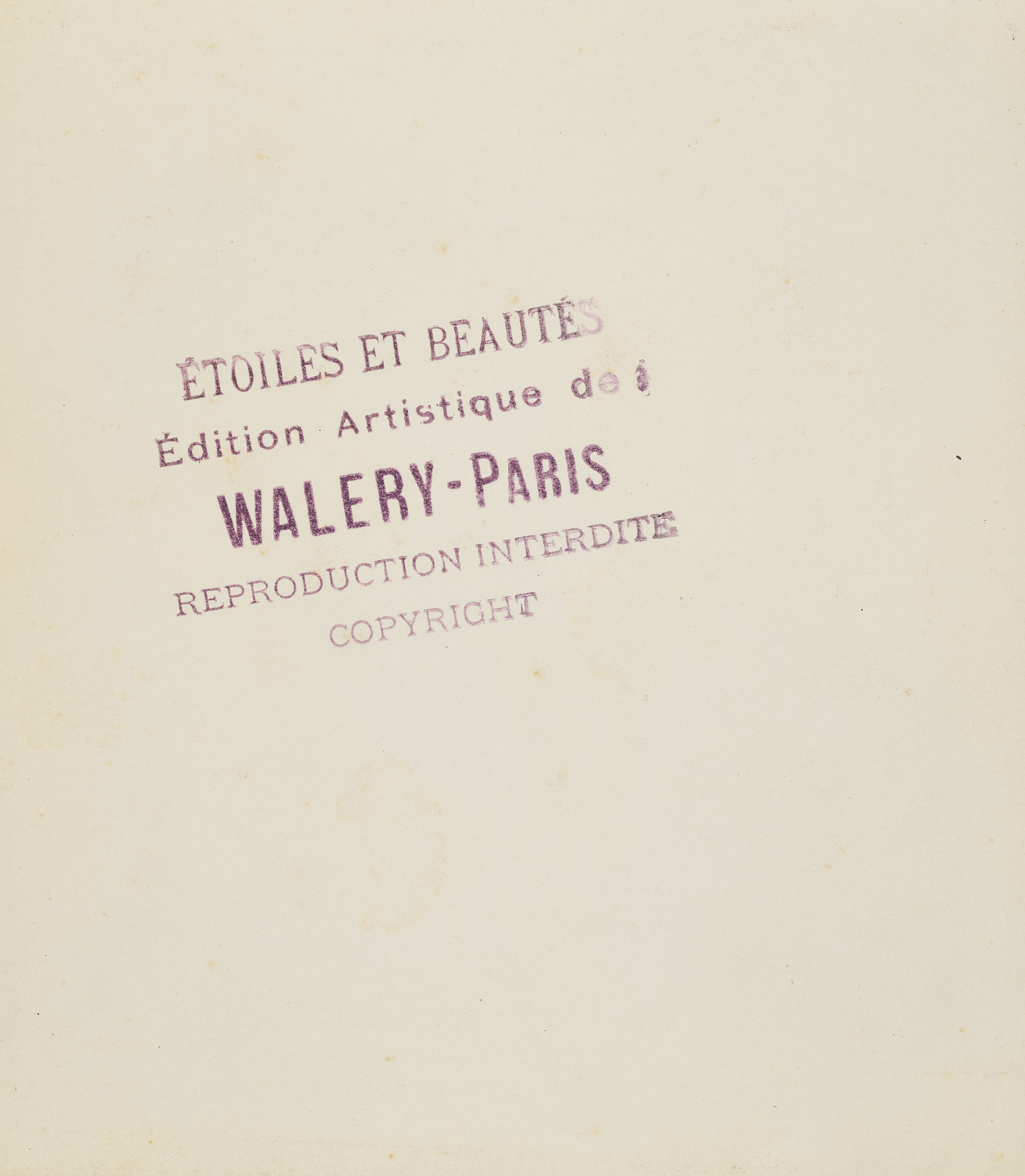 LUCIEN WALÉRY (1863–1929) - Cornopia, Paris 1925
