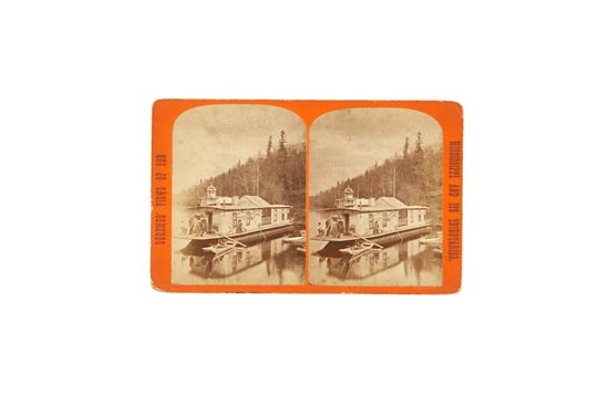 Stereograph -  J.P. Doremus Floating Photograph Gallery