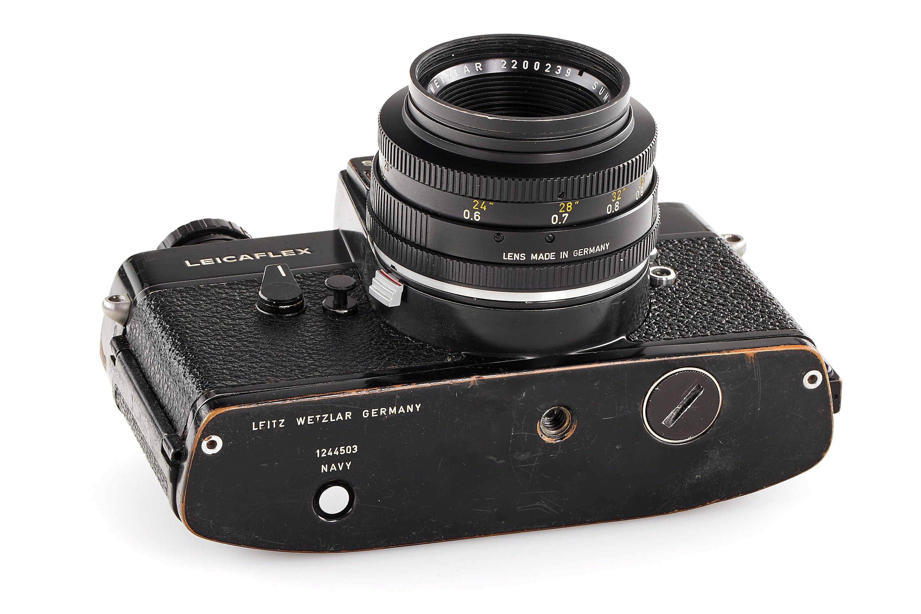 Leicaflex SL black paint 'US NAVY' *