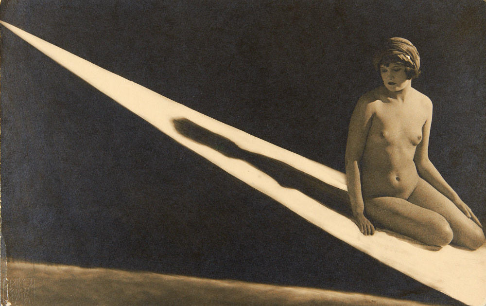 FRANTISEK DRTIKOL (1883–1961) Untitled (Nude with shadow), 1926