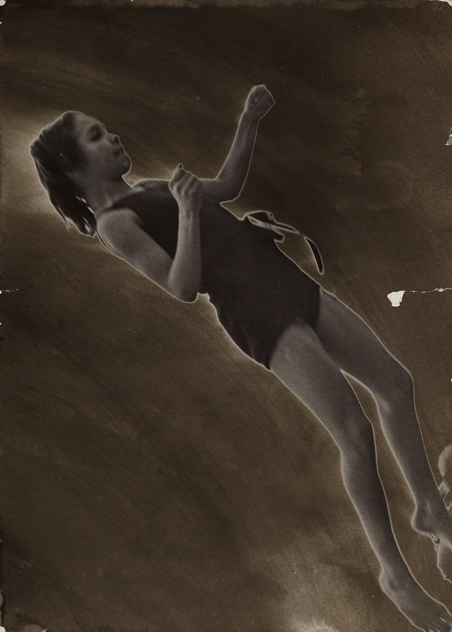 MAURICE TABARD (1897–1984) Flying Girl (Solarization), 1930s