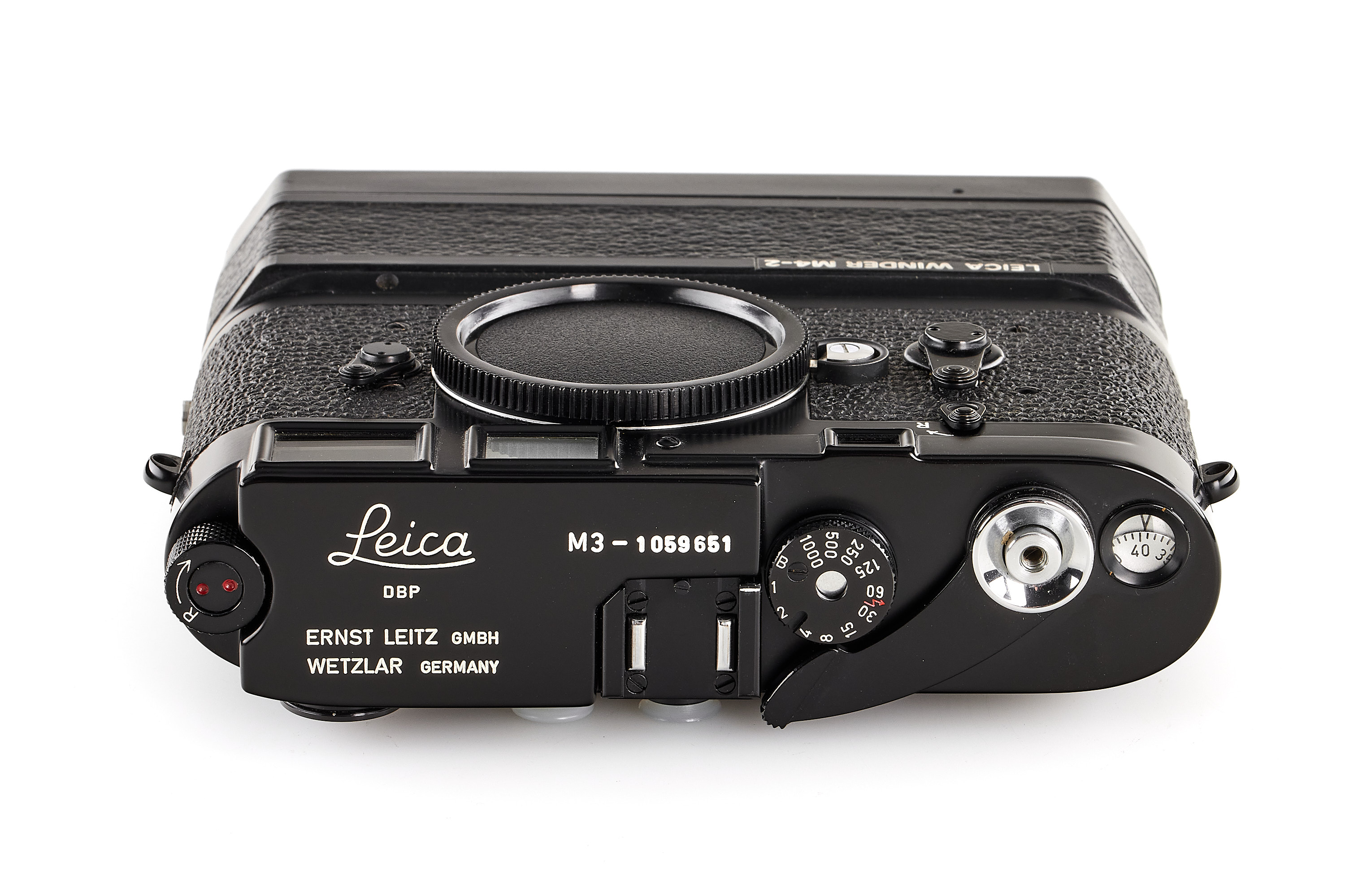 Leica M3 Black Paint Conversion