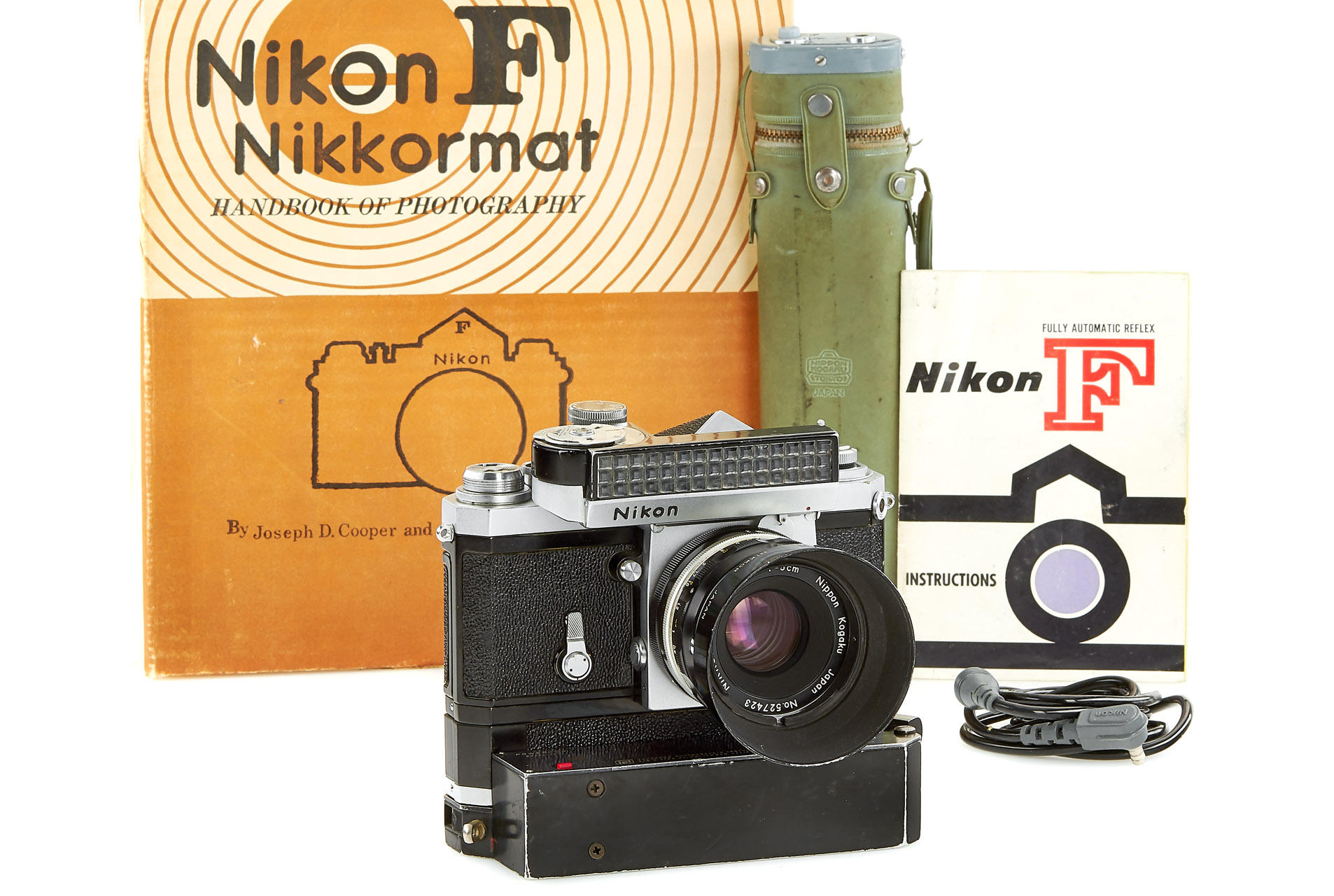 Nikon F eyelevel chrome outfit