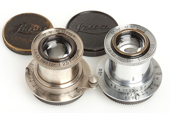 Hektor 2.5/50mm (various)