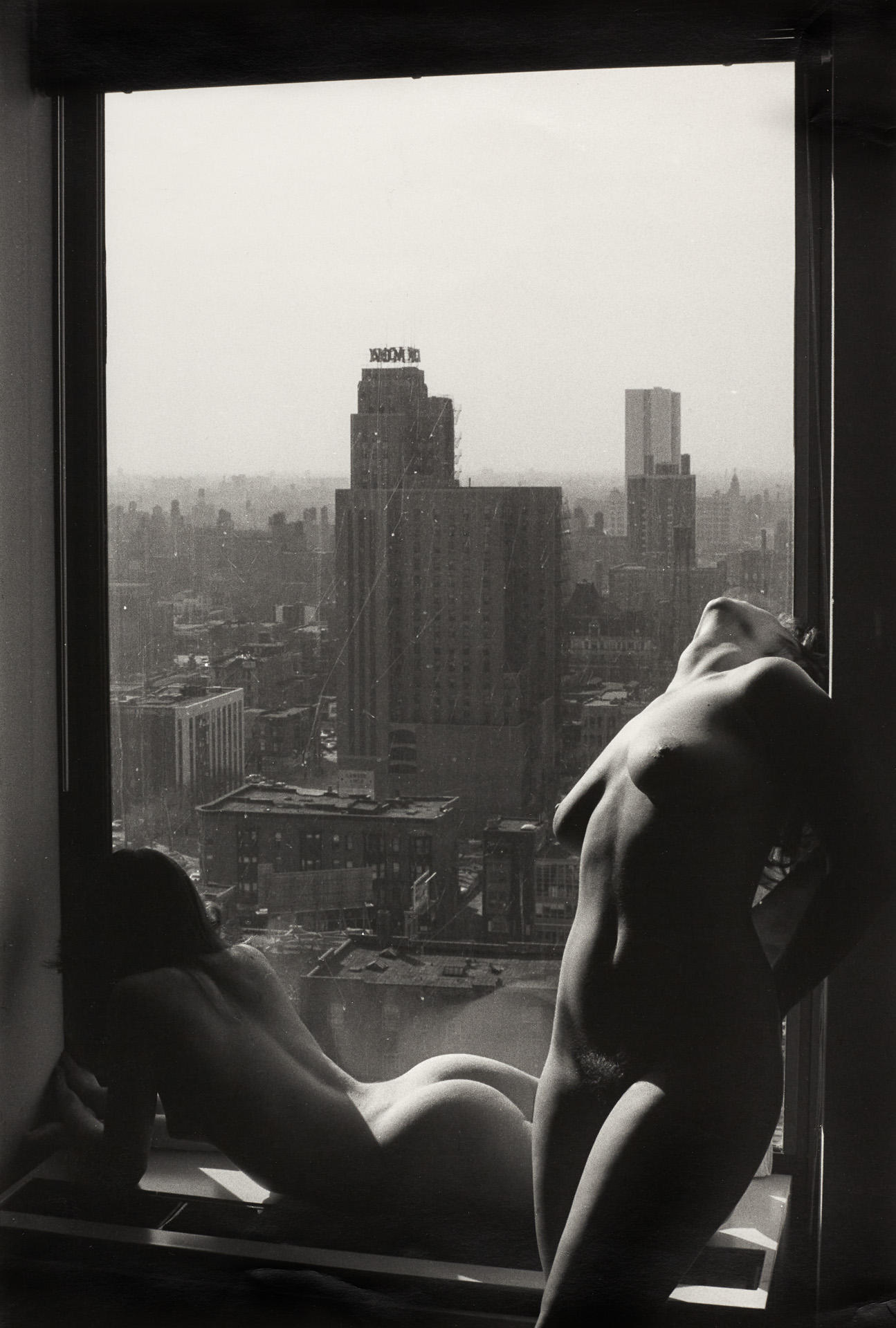 LUCIEN CLERGUE (1934–2014) Nudes in window, New York 1979 LUCIEN CLERGUE (1934–2014) Nudes in window, New York 1979