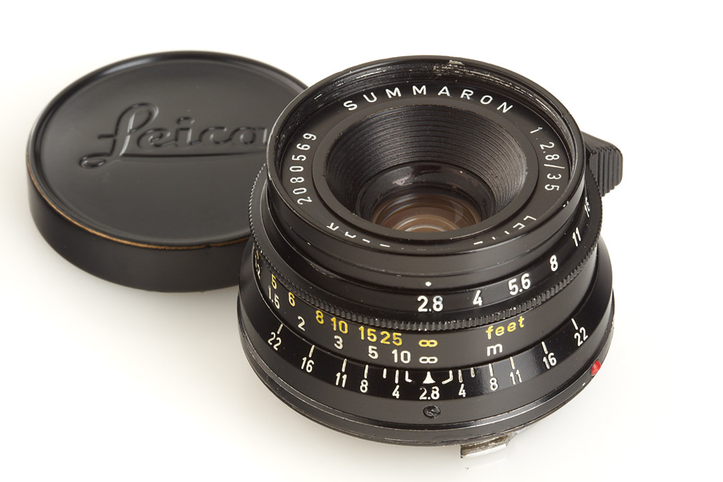 Summaron 2.8/35mm Black Paint