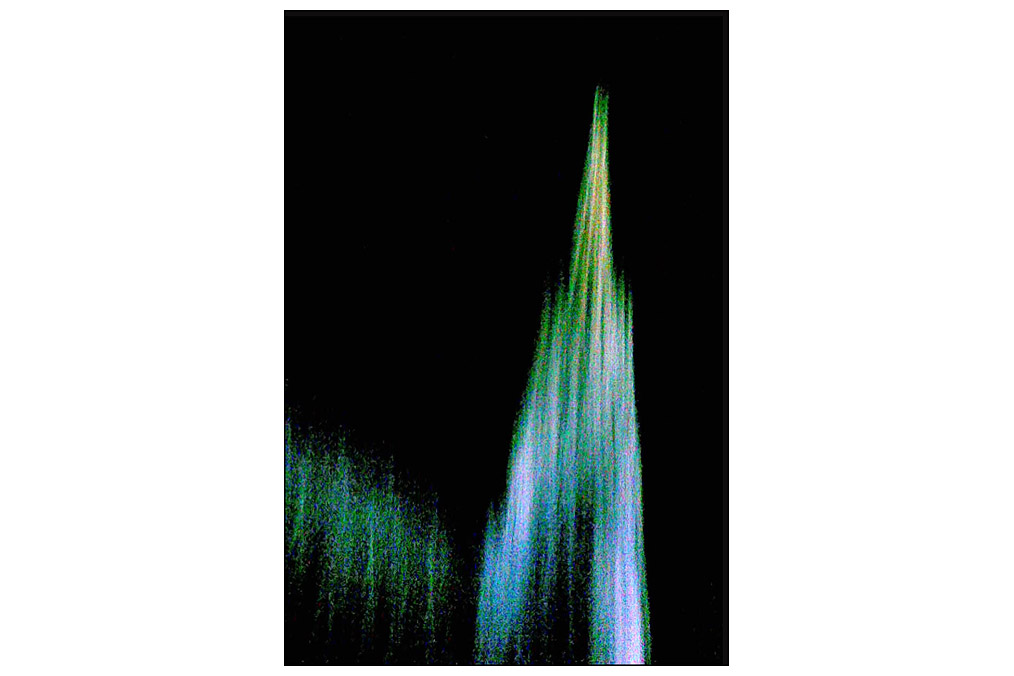 "Kirche" (from the series "Kunst - Stadt - Nacht"), Kitty Kino (* 1948)