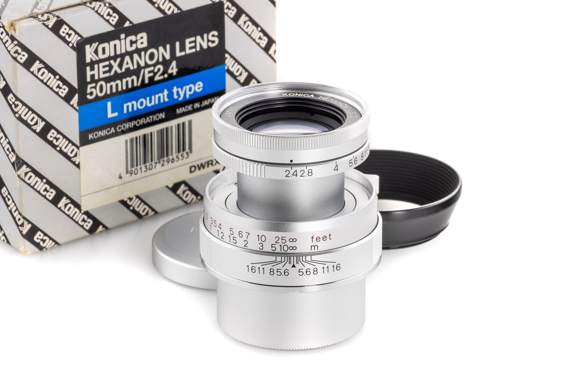 Konica f. Leica M39 Hexanon 2.4/50mm * Konica f. Leica M39 Hexanon 2.4/50mm *