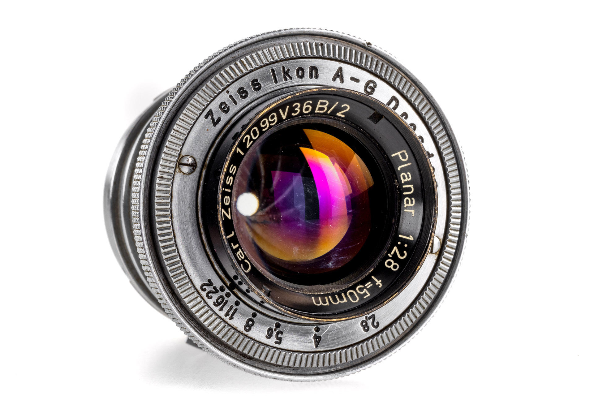 Carl Zeiss f. Contax Planar 2.8/50mm prototype * Carl Zeiss f. Contax Planar 2.8/50mm prototype *