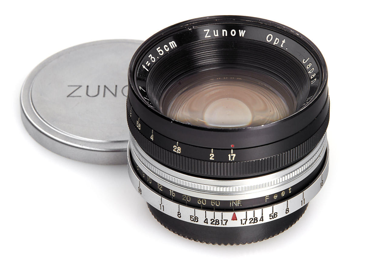 Zunow Opt. 1.7/3.5cm black/chrome