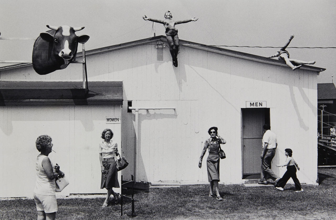 BURK UZZLE (* 1938) Danbury State Fair, Connecticut 1966 *