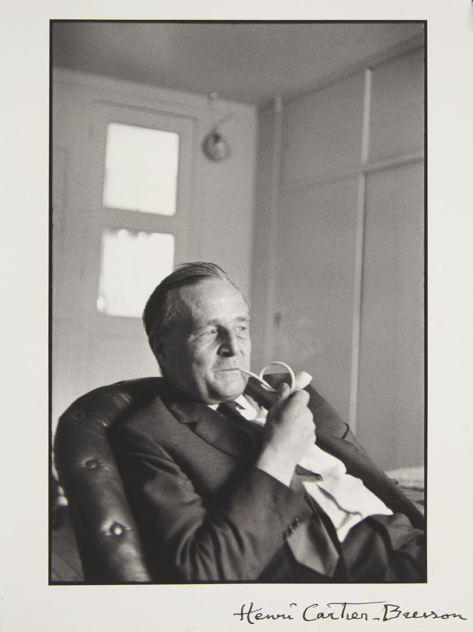 HENRI CARTIER-BRESSON (1908–2004) Georges Sadoul, Paris 1962 *
