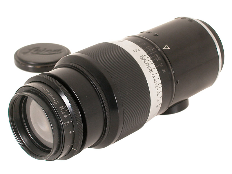 Hektor  4.5/13.5cm black/chrome