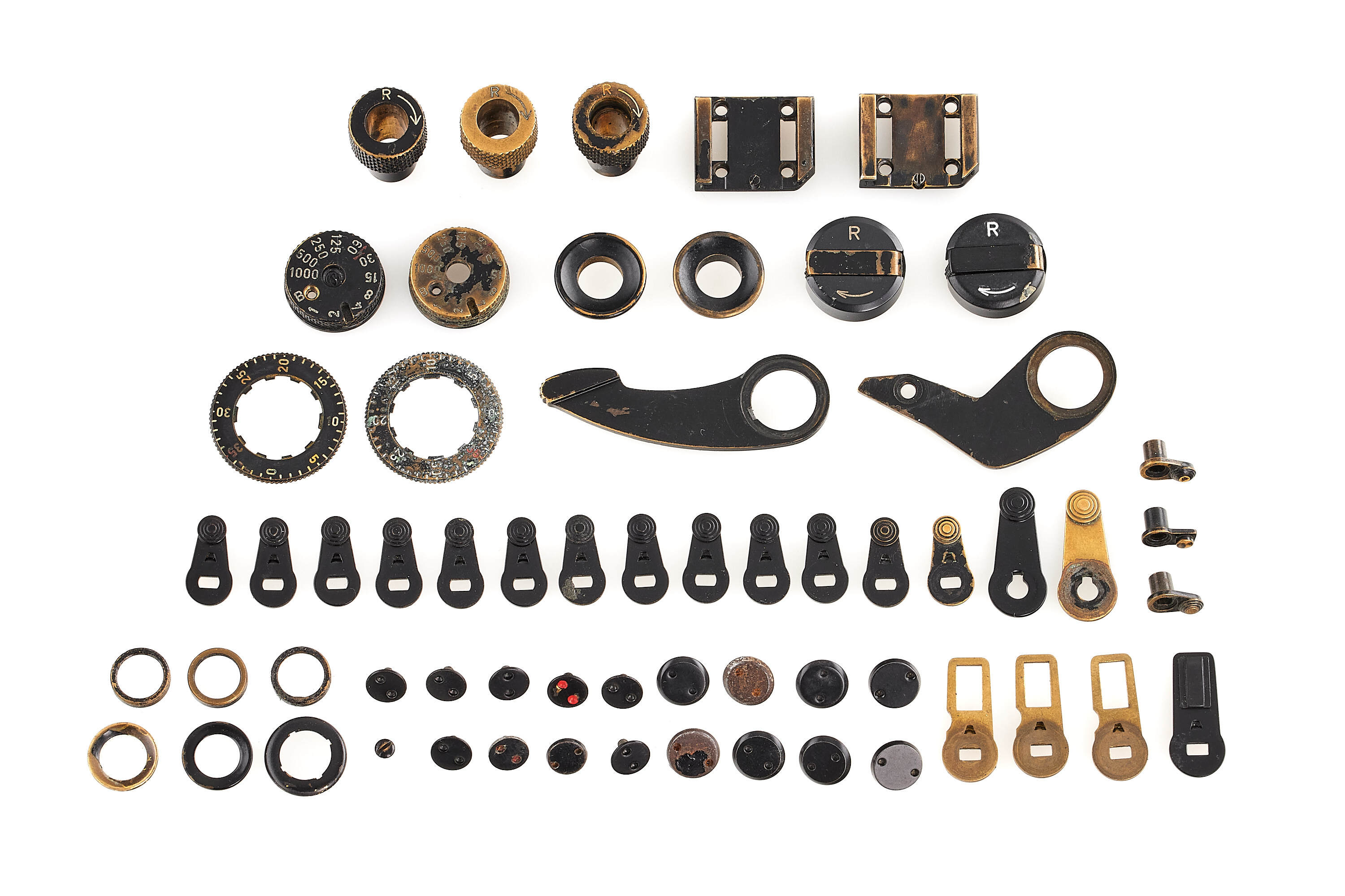 Leica M3/M2/M4 black paint spare parts *