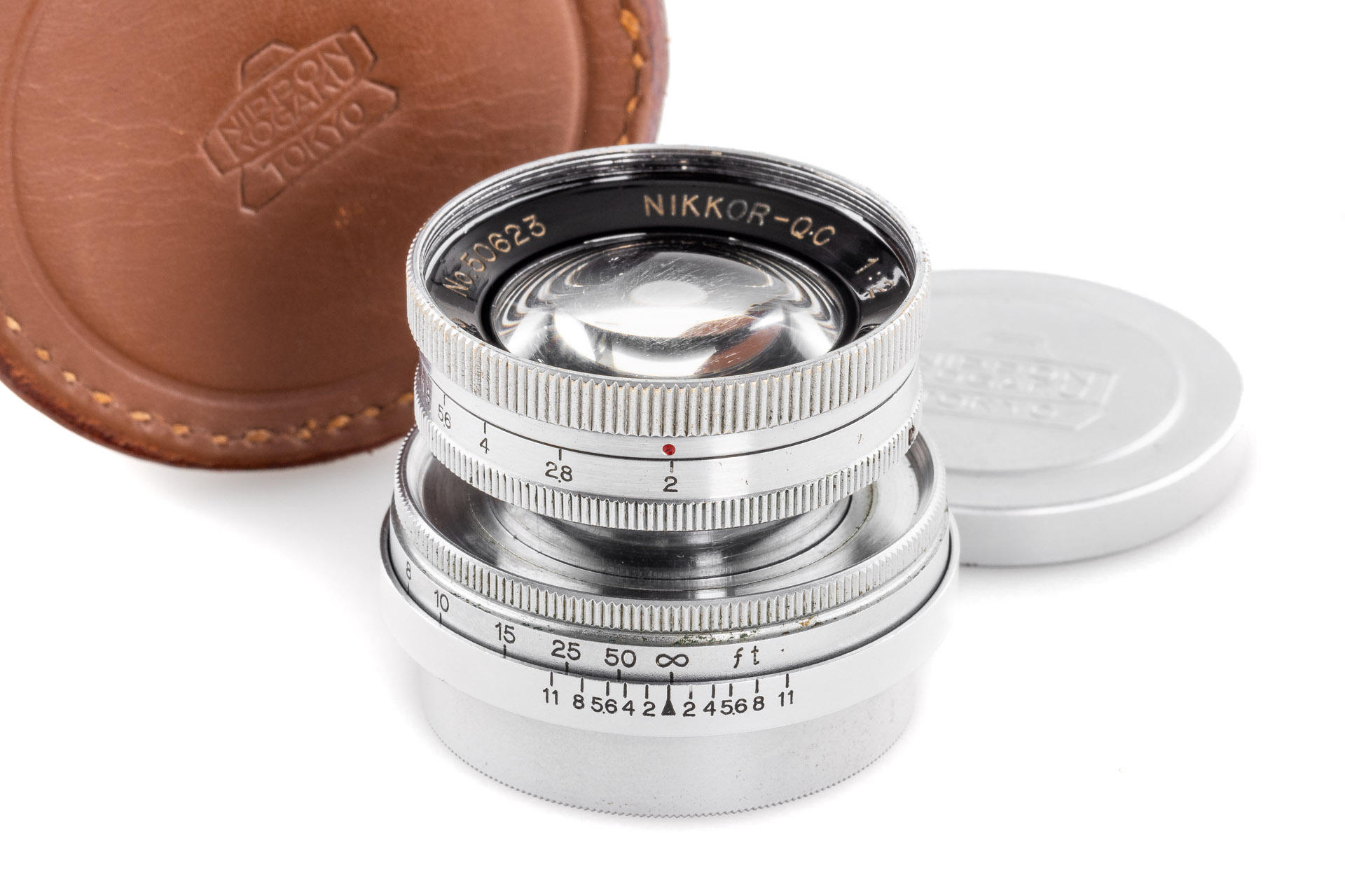 Nikon f. Leica M39 Nikkor-Q.C 2/5cm prototype * Nikon f. Leica M39 Nikkor-Q.C 2/5cm prototype *