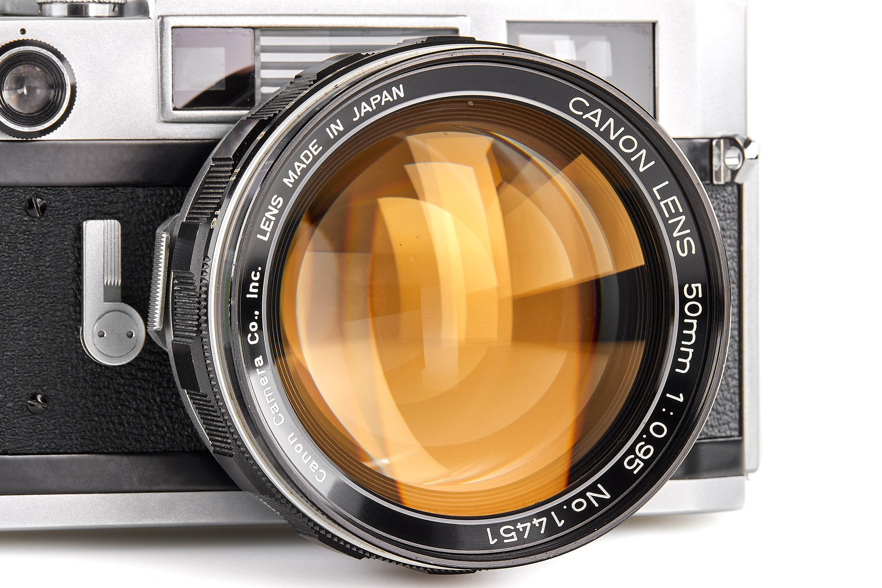 Canon 7s chrome with 0.95/50mm