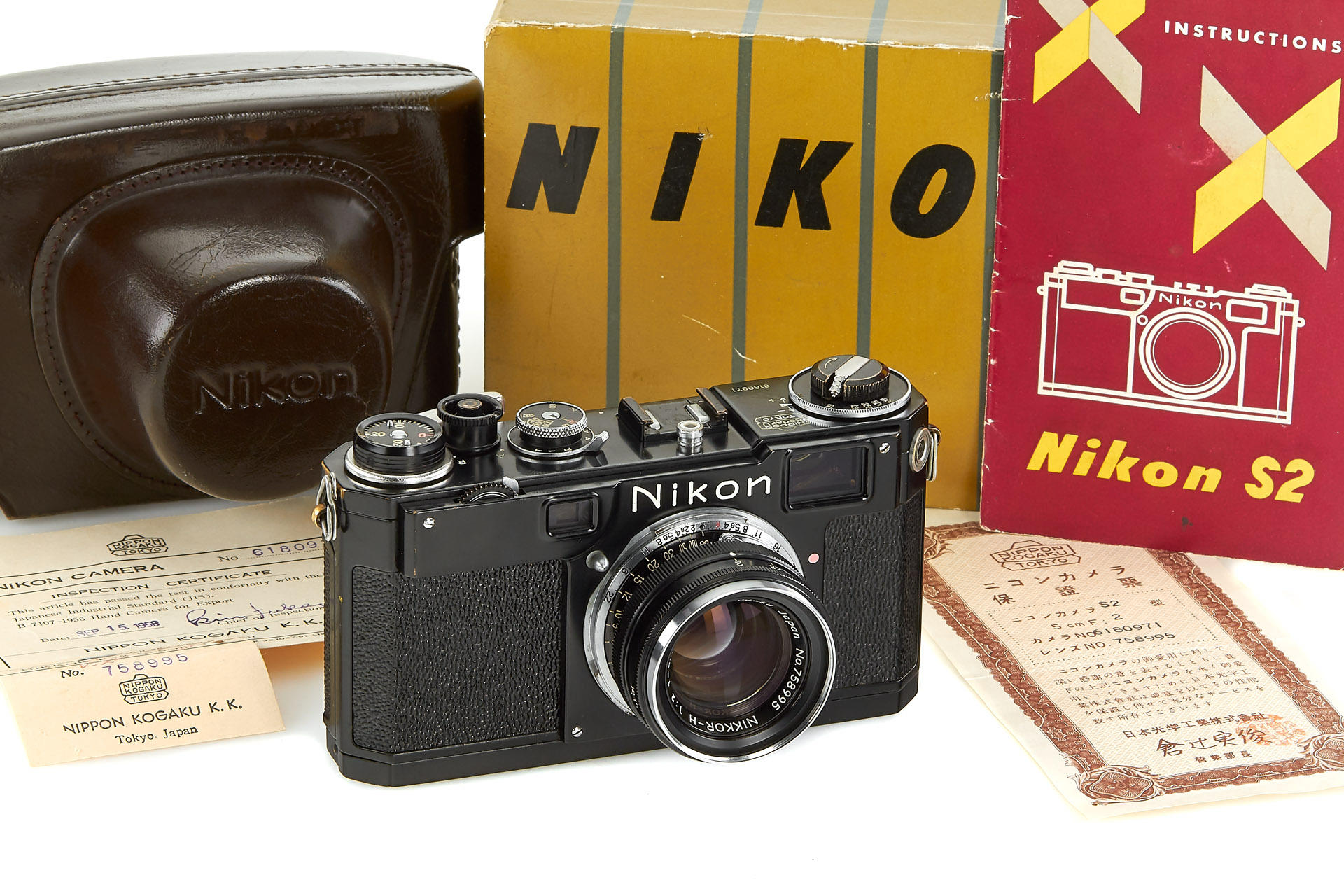 Nikon S2 black paint