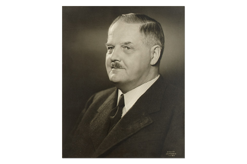 Heinz Georg Simonis (1912-1985), Julius Raab