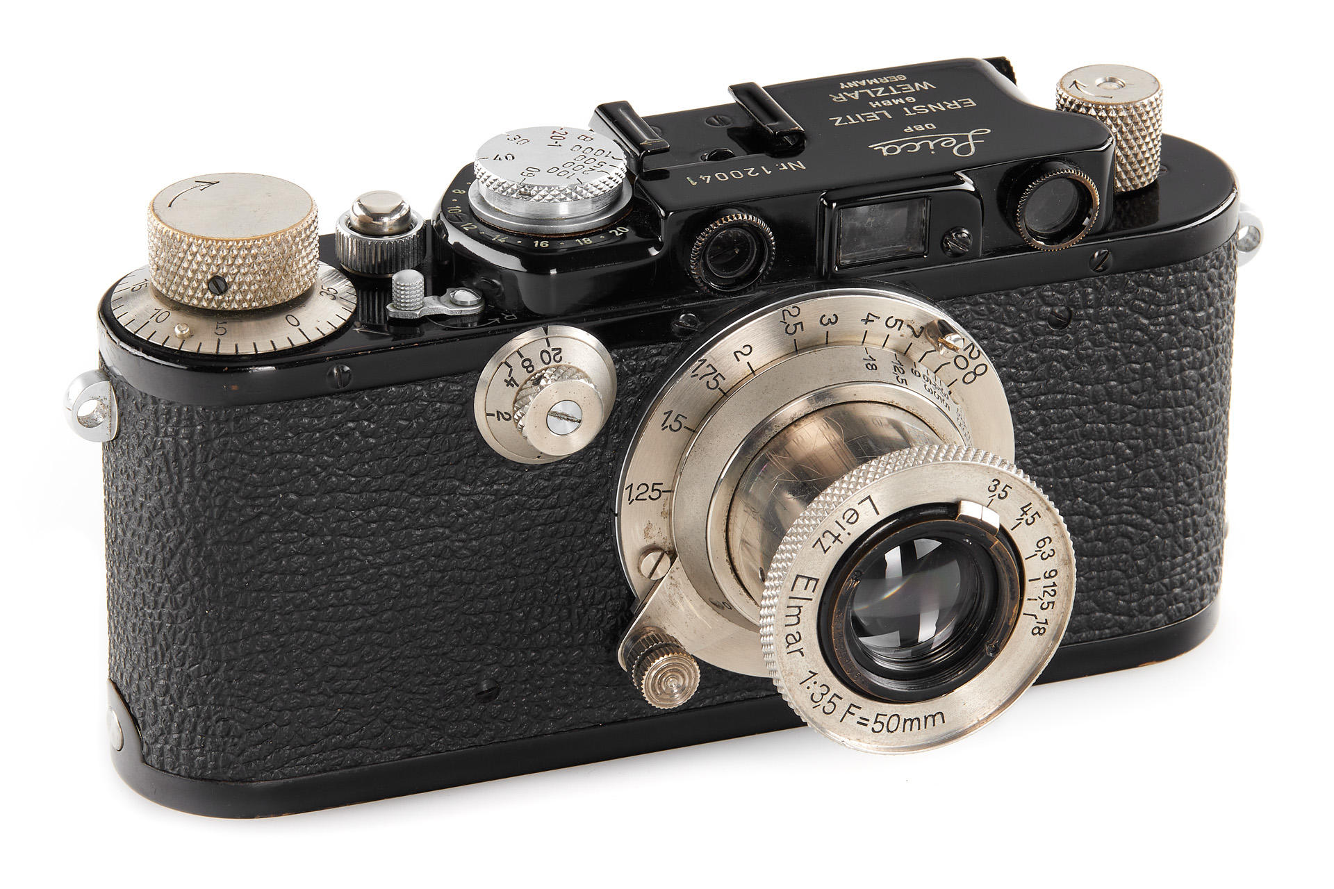 Leica III Mod. F black/nickel sync.