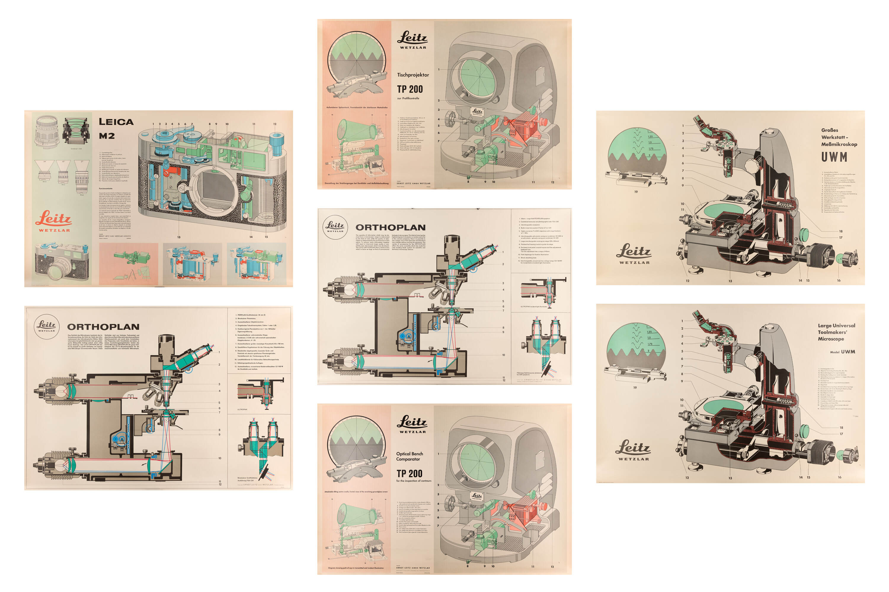 Leitz Wall Charts various *