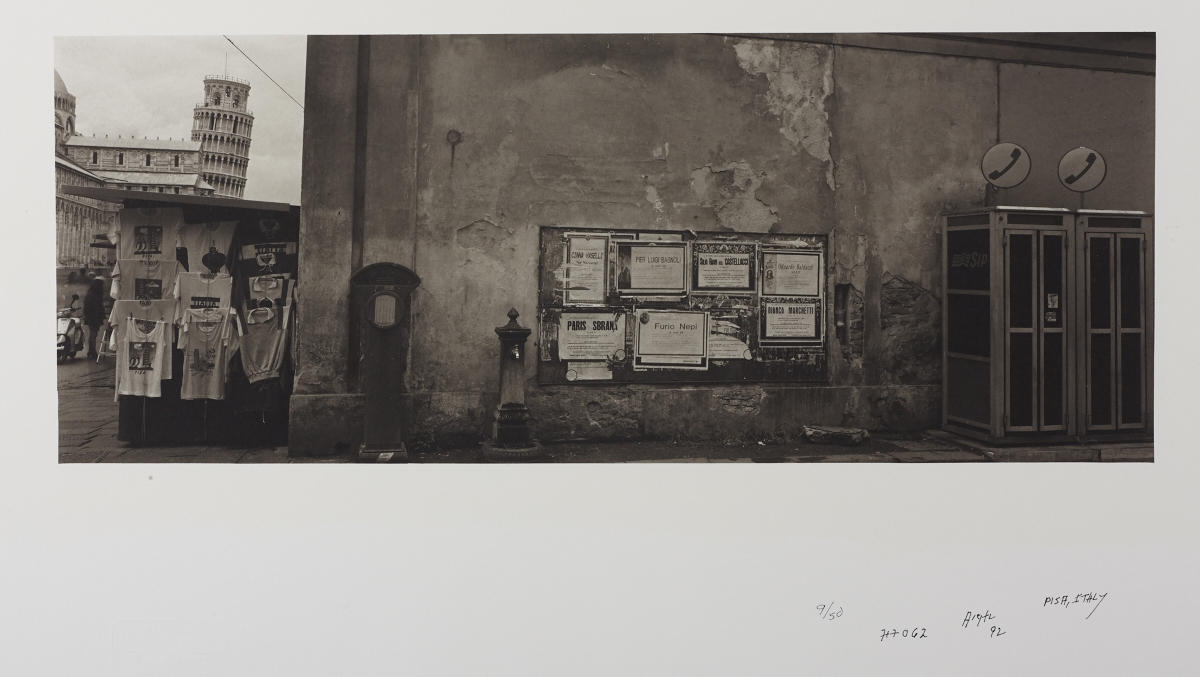 DICK ARENTZ (* 1935) Pisa, 1992