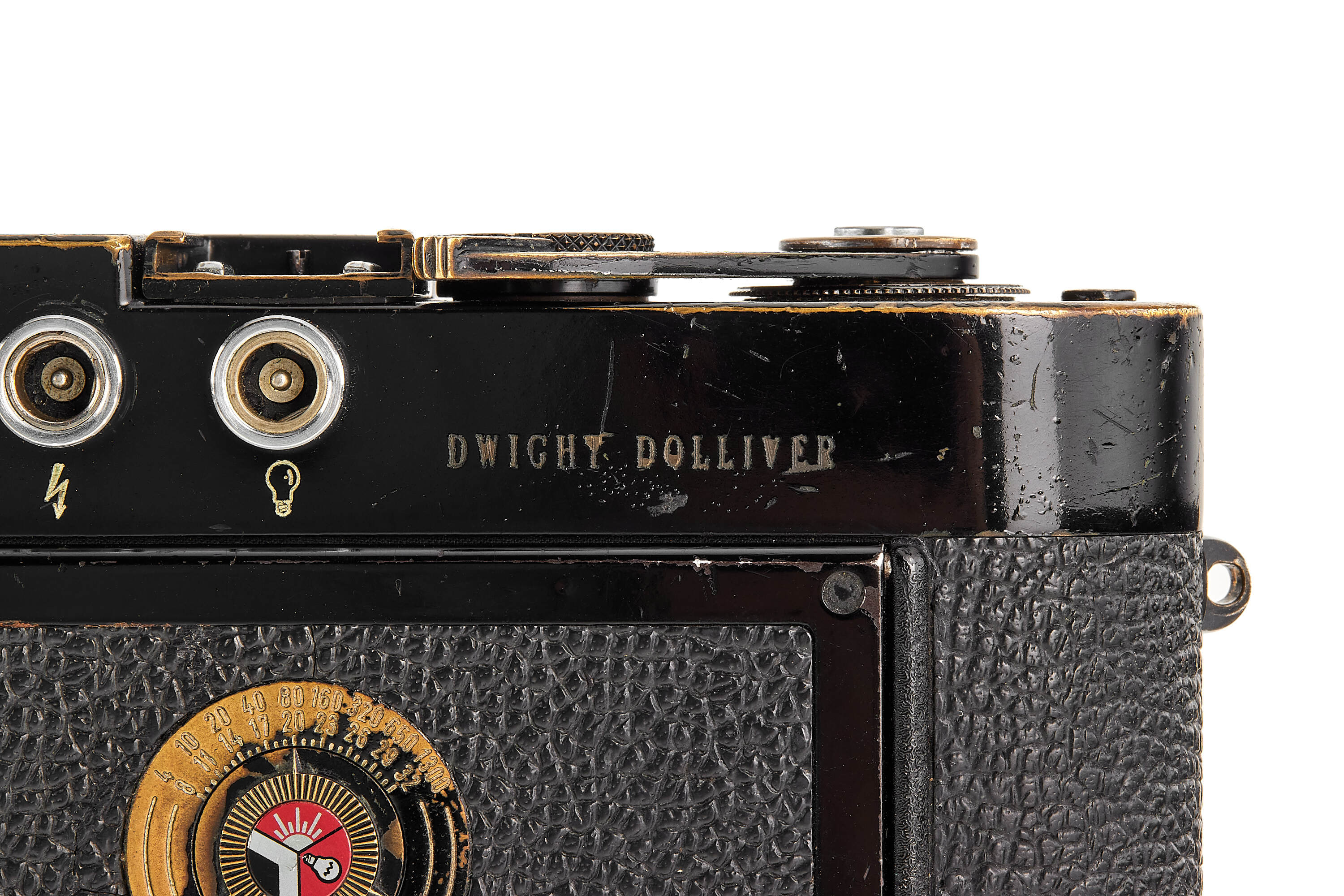 Leica M2 black paint 'Dwight Dolliver' *
