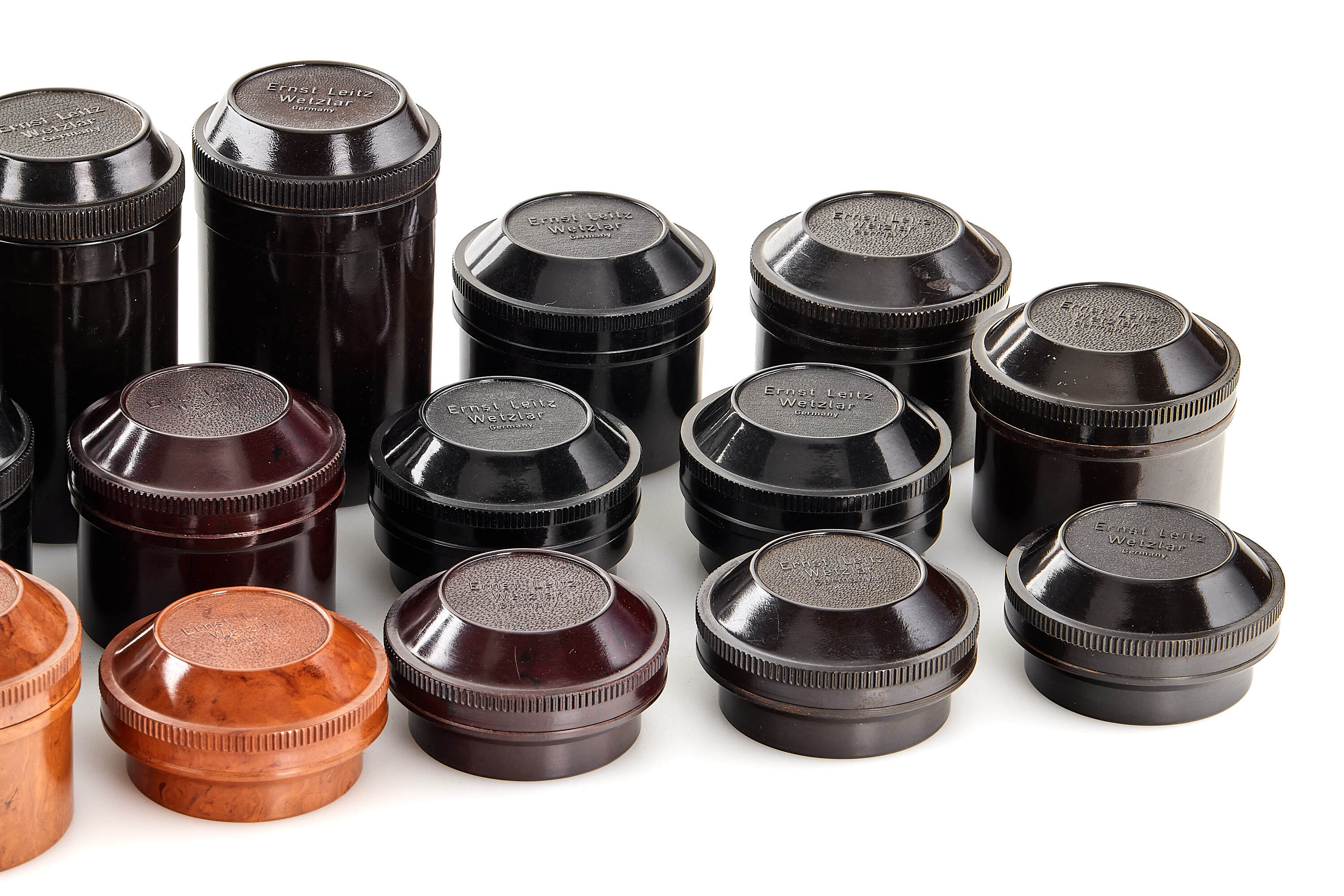 Leica Bakelite Lens Cases various *