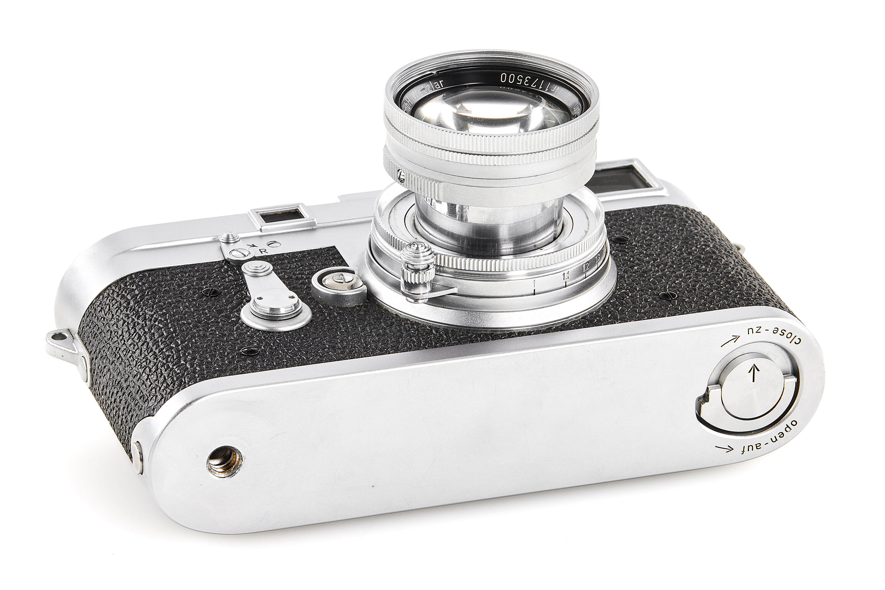 Leica M3 chrome Double Stroke with Summicron 2/5cm