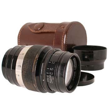 Hektor  1.9/7.3cm  black/Nickel