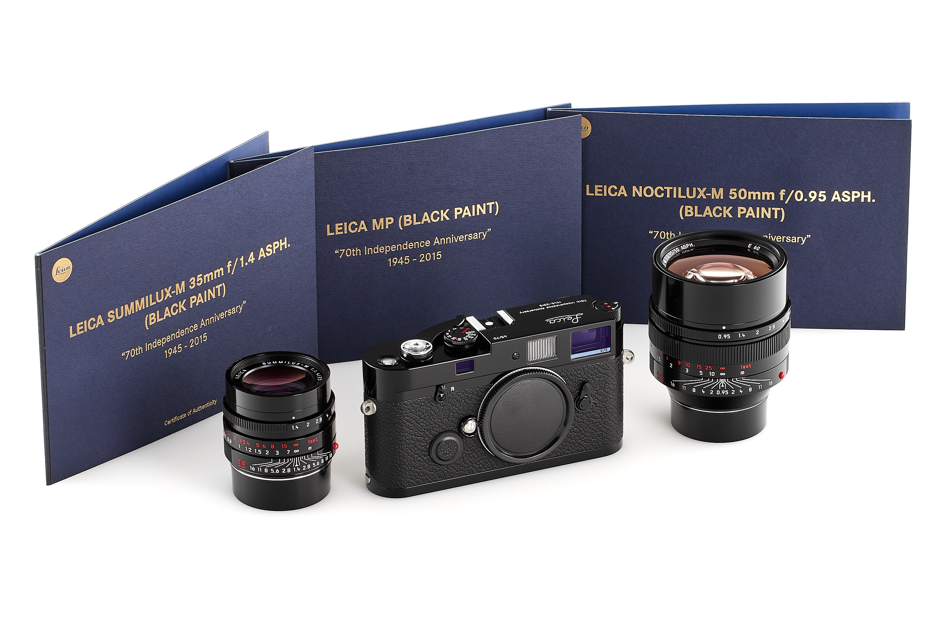 Leica MP black paint outfit '70th Anniversary Republic of Korea' *