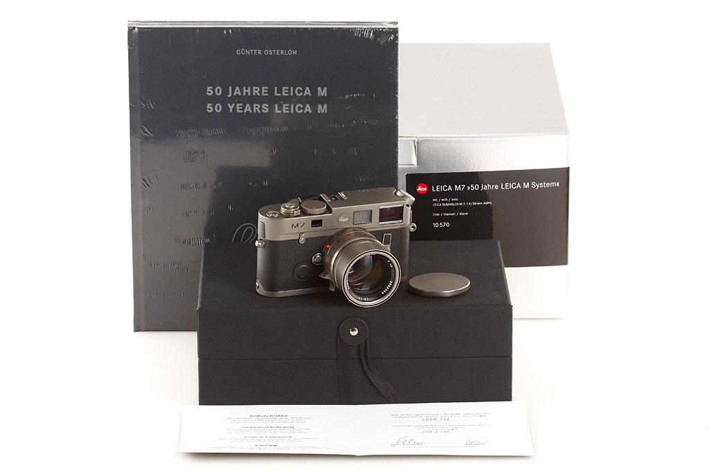 M7 Titan '50 Years Leica M System' 10570