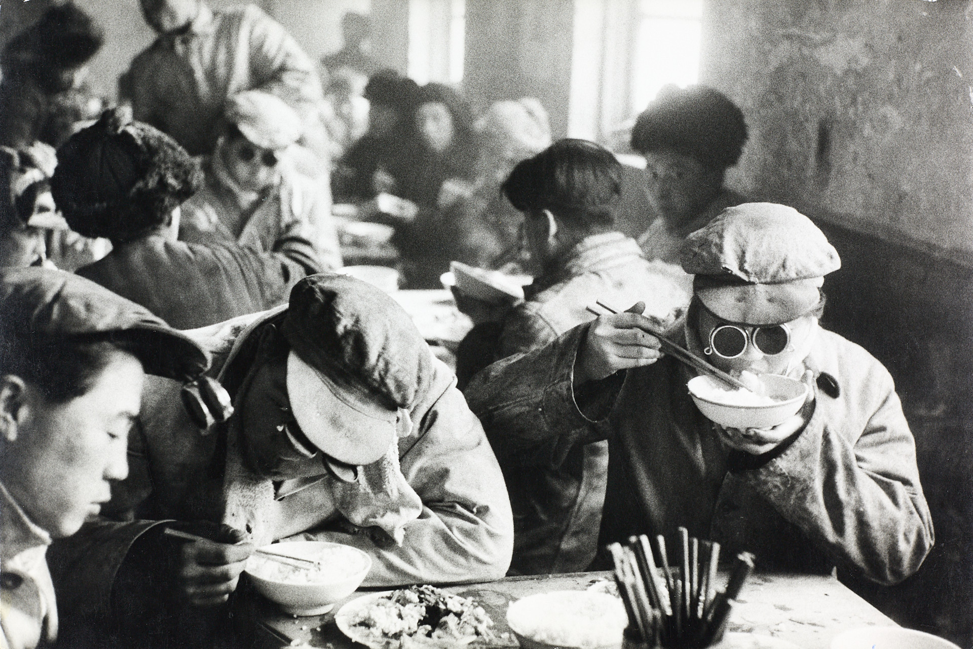 MARC RIBOUD (1923–2016) - Canteen of a factory in Anshan, 1957