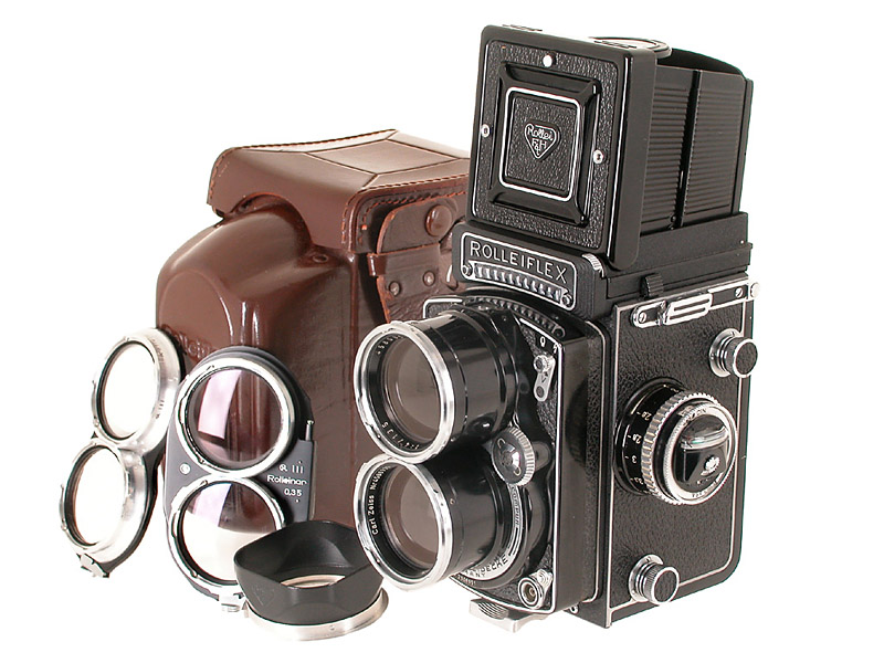 Rolleiflex  Tele set