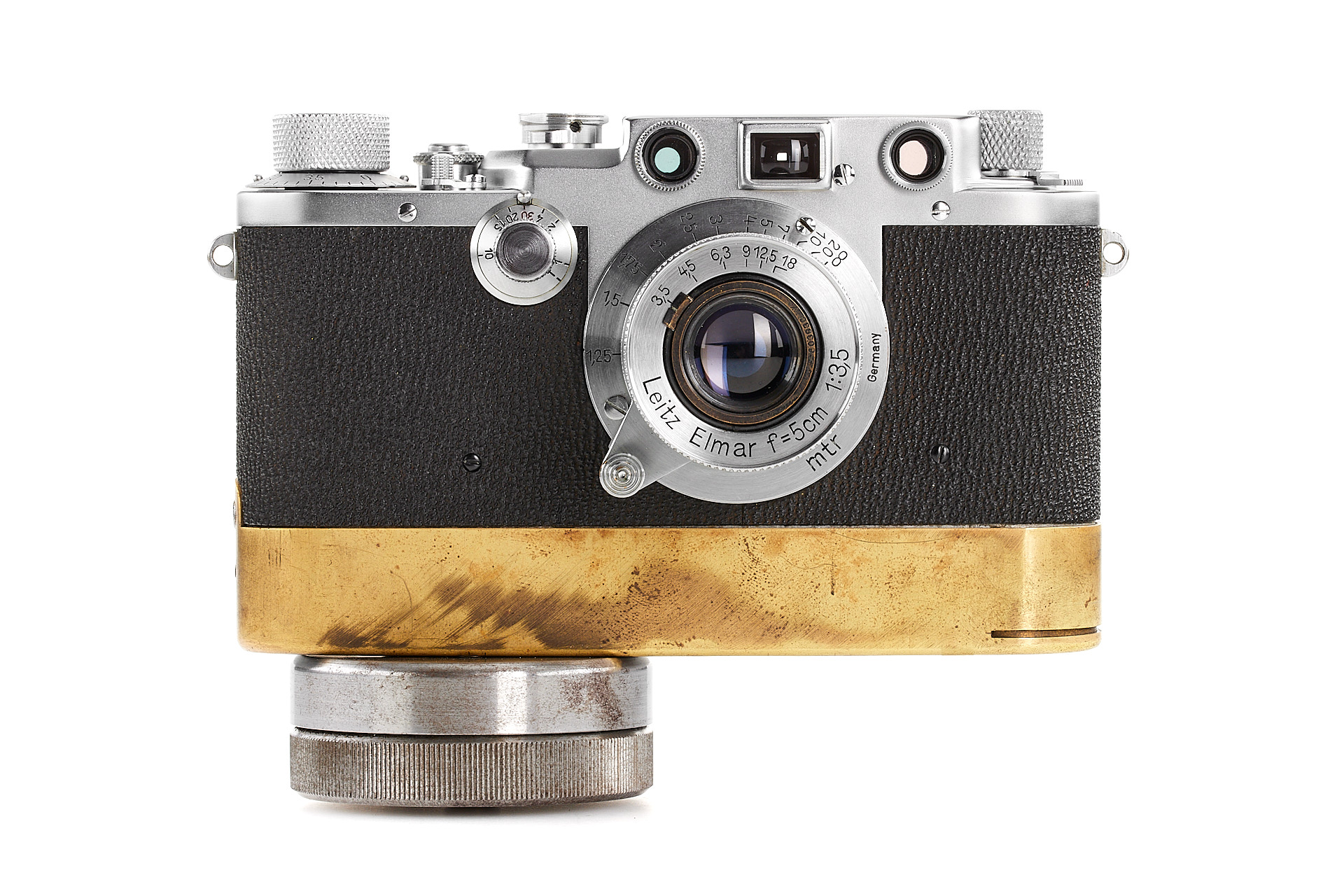 Leica IIIc Betriebskamera no.250 with Leica-Motor prototype ex. Leitz Museum *