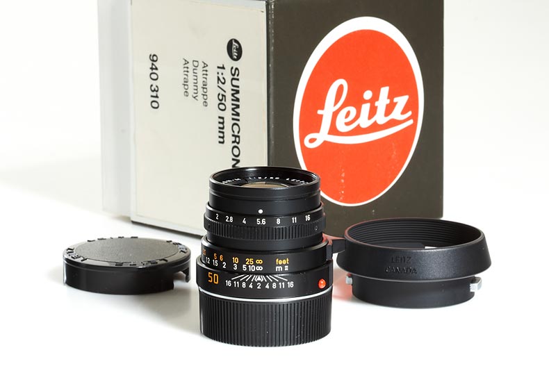 Summicron-M  2/50mm Dummy