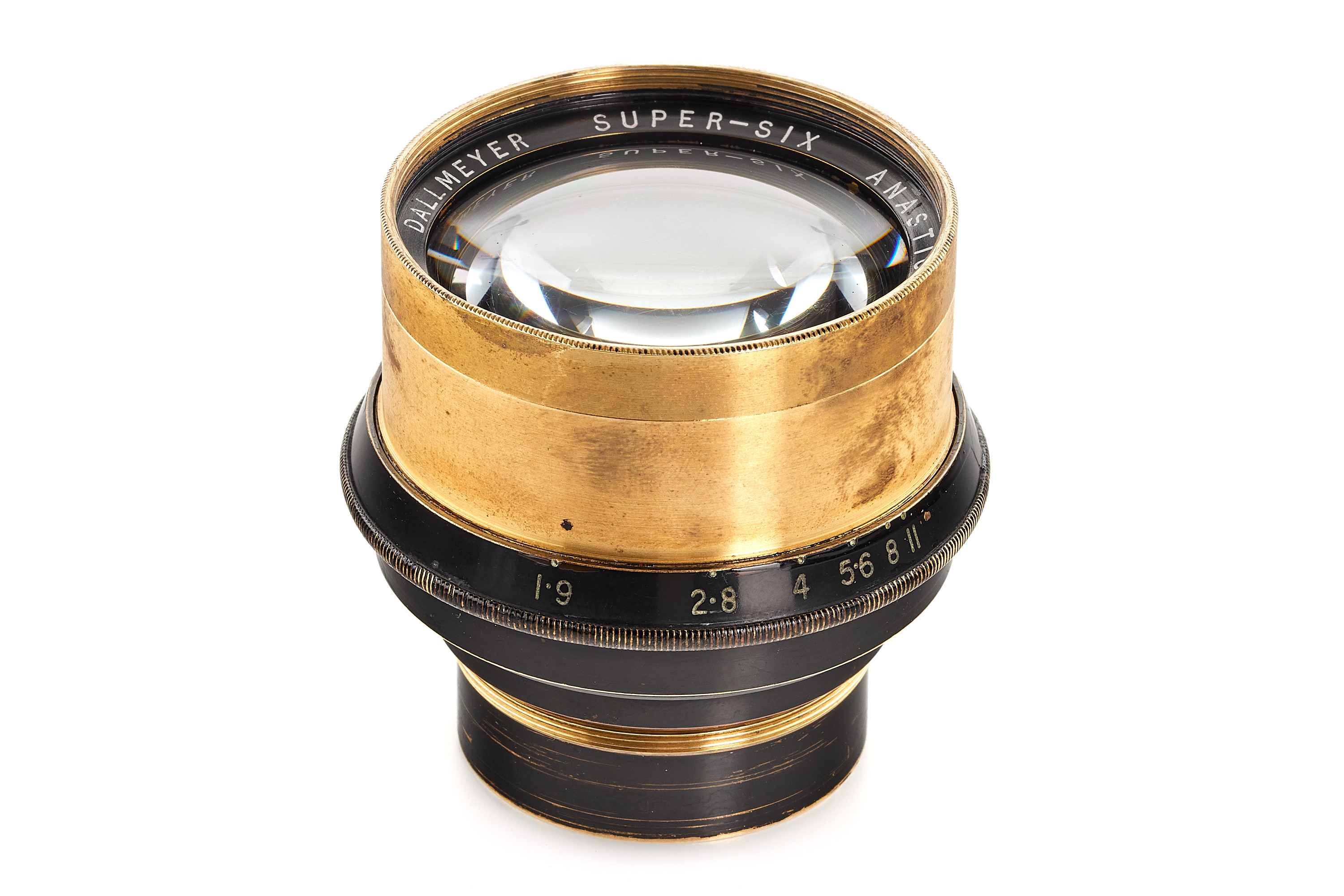 Lot 256 - A J. H. Dallmeyer Super Six f/1.9 102mm Lens Lot 256 - A J. H. Dallmeyer Super Six f/1.9 102mm Lens