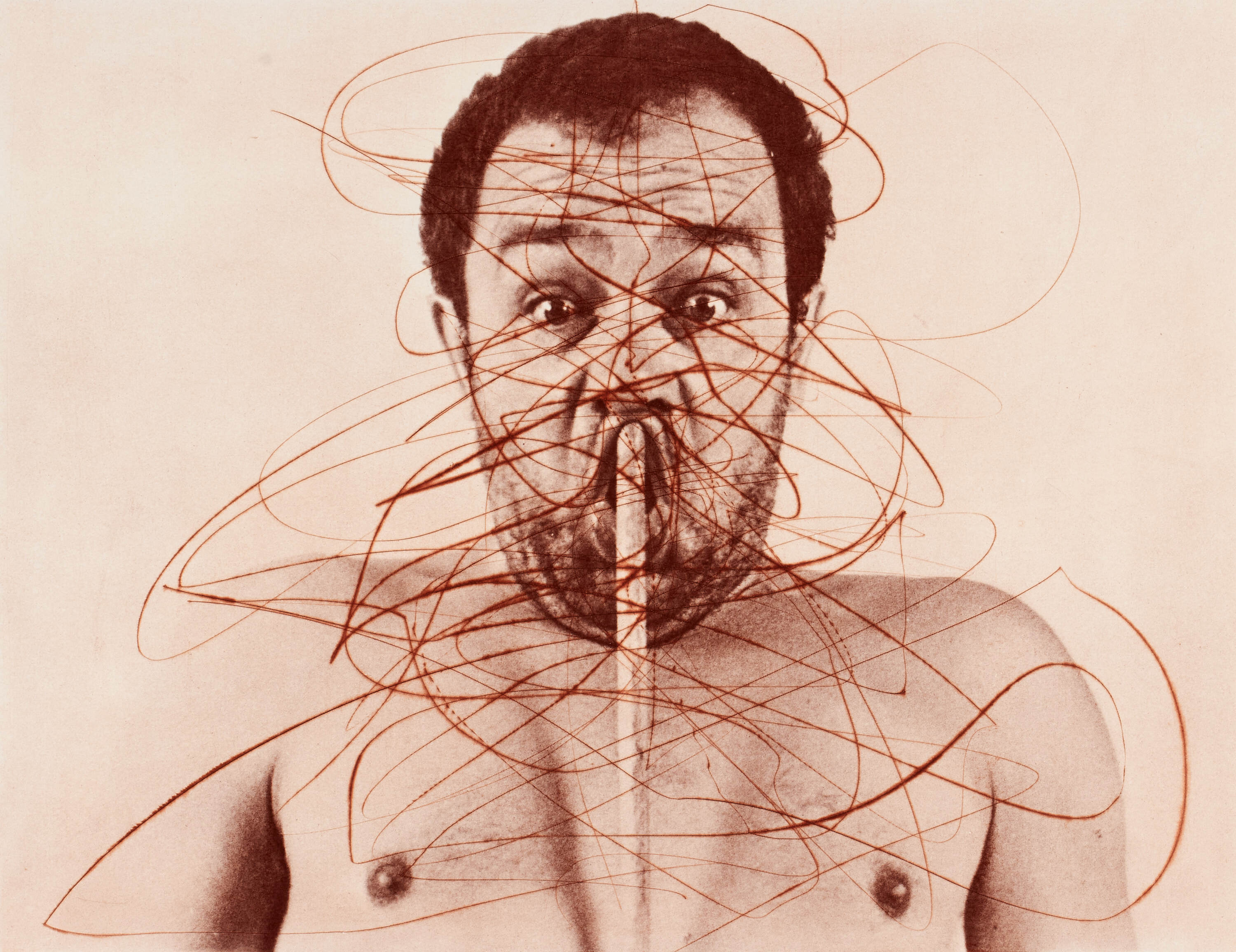 ARNULF RAINER (*1929) - Selbstportrait, Wien 1990