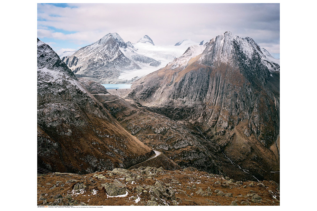 "Nufenen I" (from the series "Berge"), Beat Schweizer (* 1982)