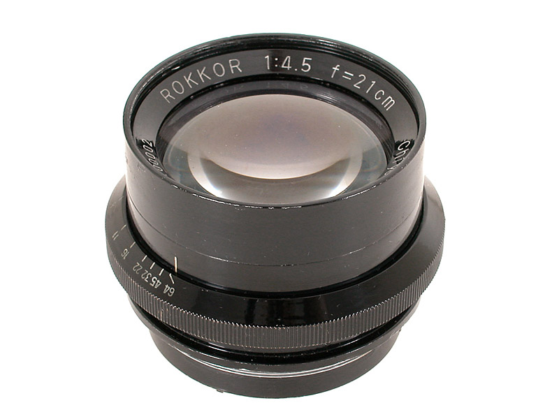 Chiyoda Kogaku Japan  4.5/21cm Rokkor