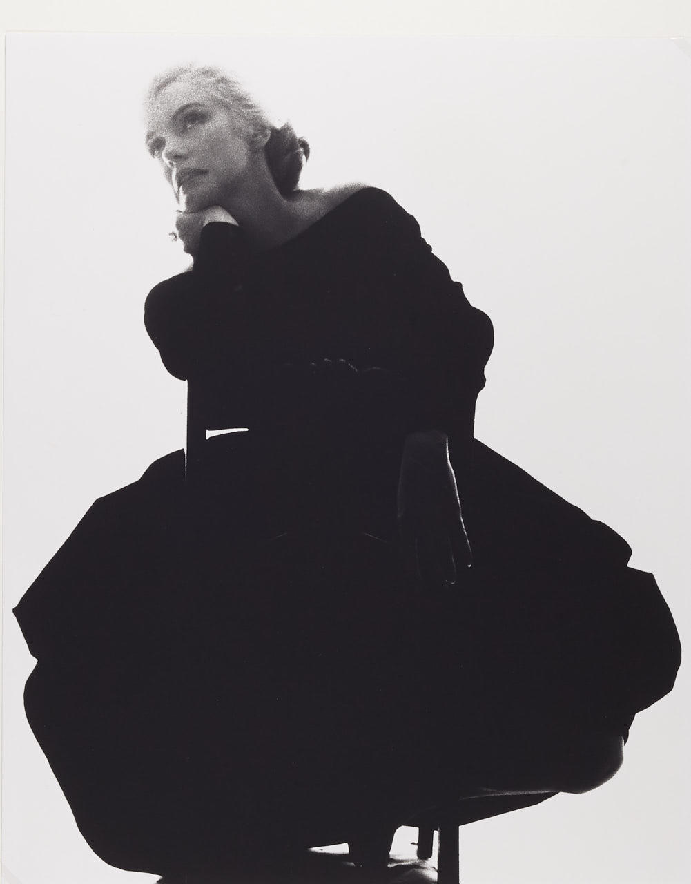 BERT STERN (1929–2013) Marilyn in Black Dress, from ‘The Last Sitting’, Los Angeles 1962