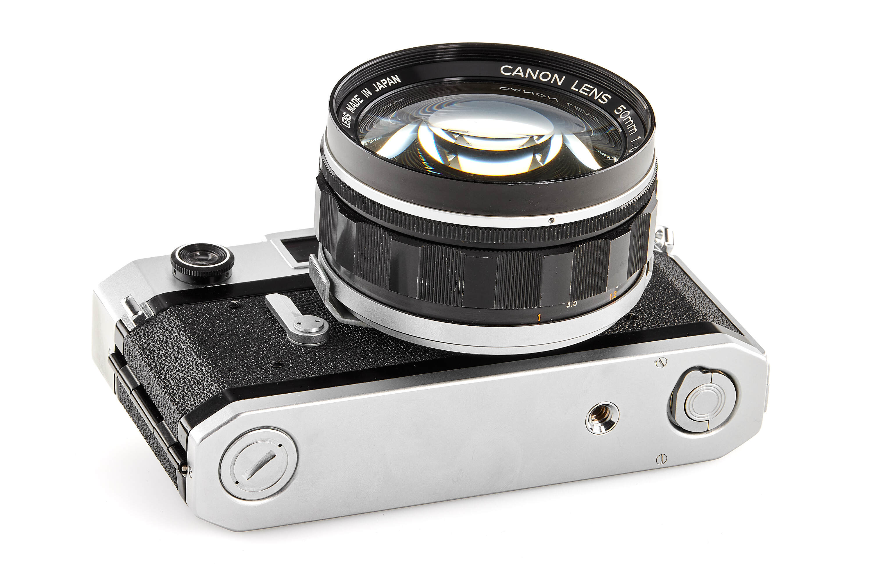 Canon 7s chrome with 0.95/50mm